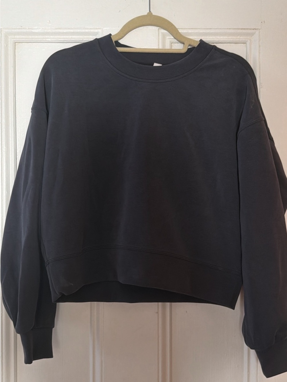 lululemon athletica Charcoal Crewneck Sweatshirt